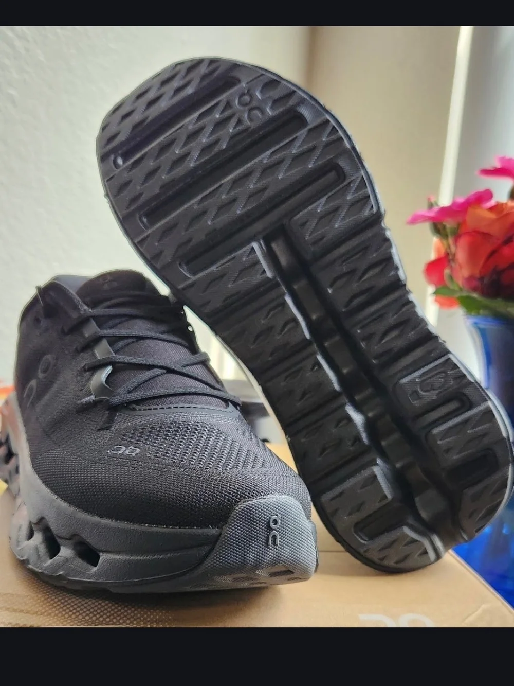 On Running Men's Cloudflow Training Shoes - Black